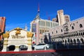 Las Vegas, Nevada: The Venetian Resort, Hotel and Casino, Grand Canal Shoppes Royalty Free Stock Photo