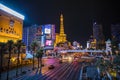 Las Vegas at night Royalty Free Stock Photo