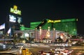 Las Vegas night Royalty Free Stock Photo