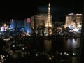 Las Vegas by Night Royalty Free Stock Photo