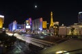 Las Vegas, night view Royalty Free Stock Photo