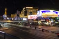 Las Vegas, night view Royalty Free Stock Photo