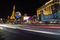 Las Vegas, night view Royalty Free Stock Photo