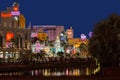 Las Vegas Night view Royalty Free Stock Photo