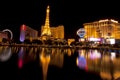 Las Vegas Nightlife along the famous strip