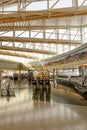 Interior of Terminal D at McCarran International Airport Royalty Free Stock Photo