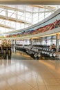 Interior of Terminal D at McCarran International Airport Royalty Free Stock Photo