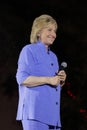 LAS VEGAS, NV - OCTOBER 14, 2015: Hillary Clinton, former U.S. secretary of state and 2016 Democratic presidential candidate, spea