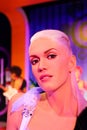 Gwen Stefani, an American singer, songwriter, fashion designer, actress, and television personality, Madame Tussauds wax museum