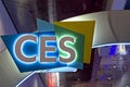 Sign Welcomes Visitors to 2019 CES