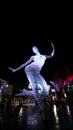 The Bliss Dance Sculpture display Royalty Free Stock Photo