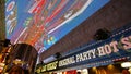 View of the Fremont Street Experience in Las Vegas, Royalty Free Stock Photo