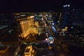 Las Vegas, Paris Hotel and Casino, metropolitan area, metropolis, night, skyscraper