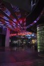 Las Vegas Planet Hollywood Entrance by Night