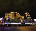 Las Vegas Planet Hollywood at Night
