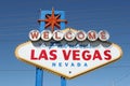 Las Vegas sign Royalty Free Stock Photo