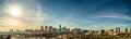 Las Vegas skyline from a distance during day time Royalty Free Stock Photo