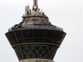Las Vegas Stratosphere Hotel Top Closeup