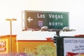 Las Vegas street indicator in Barstow