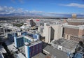Las Vegas Strip aerial Royalty Free Stock Photo
