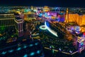 The Las Vegas Strip as seen from the Cosmopolitan