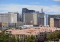 Las Vegas Strip, condo view Royalty Free Stock Photo