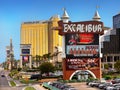 Las Vegas Strip, Excalibur, Mandalay Bay, Hotel Casino Royalty Free Stock Photo