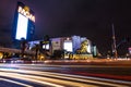 Las Vegas Strip and MGM Grand Casino at night - Las Vegas, Nevada, USA