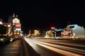 Las Vegas Strip at Night Royalty Free Stock Photo