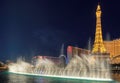 Las Vegas strip at night Royalty Free Stock Photo