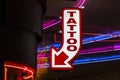 Las Vegas style Neon Tattoo Shop Sign II