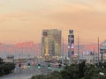 Las vegas sunset Royalty Free Stock Photo