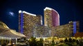 LAS VEGAS, UNITED STATES - Jan 04, 2015: The Aria Resort in Las Vegas Strip in Paradise, Nevada Royalty Free Stock Photo