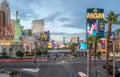 Las Vegas, USA - 12Apr2022 : New York-New York Hotel & Casino on the Las Vegas Strip