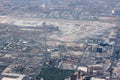 Aerial view of Las Vegas McCarran airport Royalty Free Stock Photo
