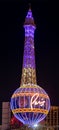 Vertical photograph of the famous hot air balloon and eiffel tower at the Paris Las Vegas hotel