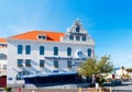 LAS VEGAS, USA - JANUARY 31, 2018: View of the facade of the German restaurant building