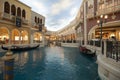 Venetian luxury Hotel and Casino Royalty Free Stock Photo