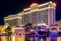 Las Vegas USA November 16, 2023: Photo of the fabulous Caesars Palace casino, hotel and resort on the Las Vegas Strip.