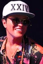 Bruno Mars, Madame Tussauds wax museum Royalty Free Stock Photo