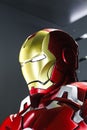 Iron man Head model Royalty Free Stock Photo