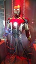 Iron man Head model at the Avengers experience Royalty Free Stock Photo