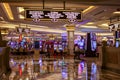 Las Vegas, USA, 05/07/2016: Slot machines in the hotel lobby
