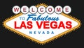 Las Vegas vector sign