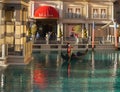 Las Vegas, Venetian Gondolas, Tourist Attractions Royalty Free Stock Photo