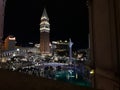 Las Vegas Venetian towr and canal