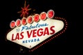 Las vegas welcome sign