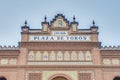 Las Ventas Bullring in Madrid, Spain. Royalty Free Stock Photo