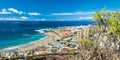 Las Vistas beach in panorama