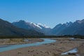 The las vueltas river near el chalten, patagonia, argentina